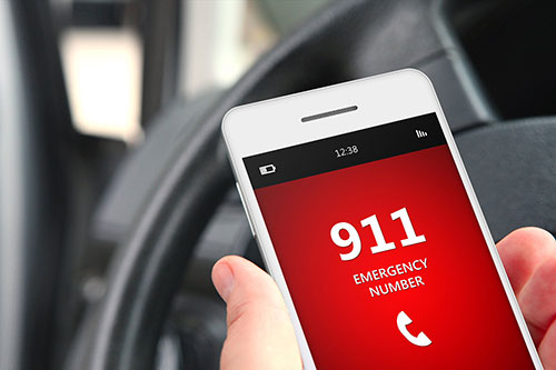 Call 911 For Emergencies